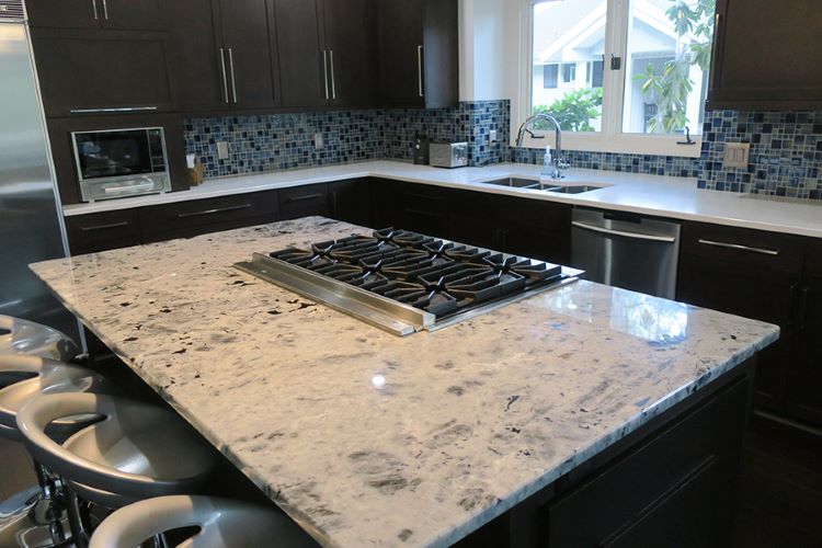 Labradorite Bianca Granite countertop dining table Labradorite Bianca Granite countertop dining table